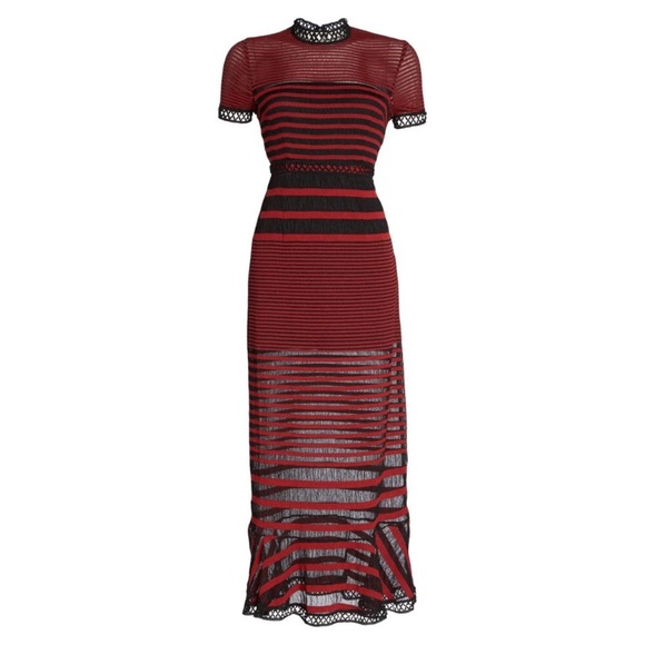 Anthropologie Foxiedox Cassius Striped  Maxi Dress - Picture 3 of 16